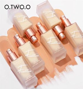 OTWOO Liquid Foundations Cosmetica voor gezichtsverdeling Volledige bedeking Moisturerende fundering Crème Natuurlijk ademende make -up3400965