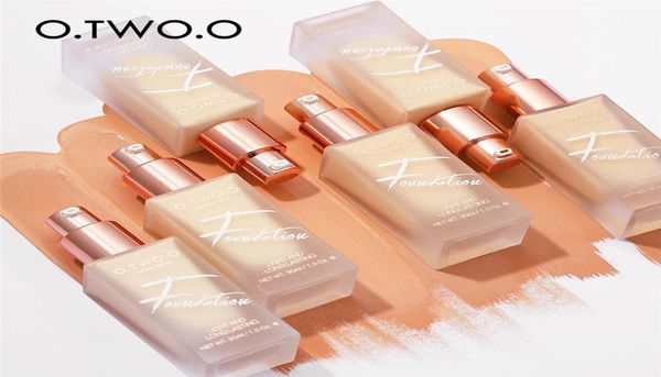 Otwoo Liquid Foundations Cosmetics For Face Cacheer Couvre de fond de teint hydratant Crème Natural Brepwant Makeup6356452