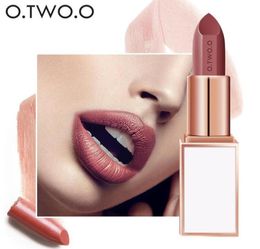 Otwoo semiVelet lippenstift 24 kleuren hydrateren langdurige waterdicht voor comfortabele lippenstift make -up cosmetics4764624