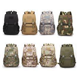 Oudoor Nylon Zaino Tactical Pack Bag Zaino Zaino Assault Combat Camouflage Camo 20L Zaino NO11-036