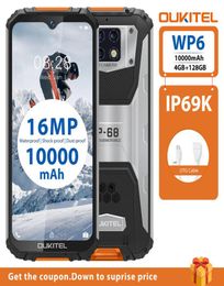 OUKITEL WP6 10000mAh 4GB 128GB Octa Core 63039039 FHD IP68 Waterdichte mobiele telefoon 16MP Drievoudige camera's Robuuste smartphone2755163