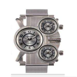Oulm merk grote wijzerplaat quartz militair herenhorloge nauwkeurige reistijd krasbestendig horloge comfortabele sfeer mannelijk Wr2757