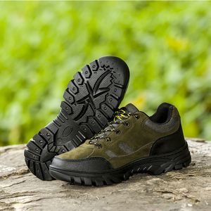 Oulylan Outdoor Wandelschoenen Mannen Wintersport Klimschoenen Antislip Warm Lace-up Casual Trekking Sneakers Maat 39-45