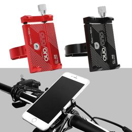 OUO BICYLY Téléphone support vélo de vélo de vélo de téléphone mobile Aluminium MTB Road Bike Mount Bracket Accessoires