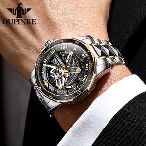 OUPINKE 3178 Hot Selling Watch Gifts For Men High End Watch Heer Fashion Business Office Watch Luxe waterdichte mechanisch horloge Cool Small en Popular Watch