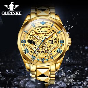 OUPINKE 3210 Geschenken Geschenken Heren voor nieuwe mode en trendy horloge met hoogwaardige en kostenprestaties Heren Watch Automatische machines Luxe herenhorloge