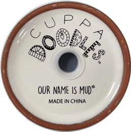 Notre nom est Mud Cuppa Doodle My Favorite Person Pot de fleurs pour plantes grasses, 8,9 cm, multicolore