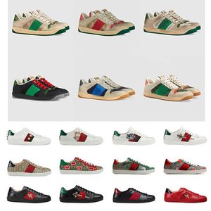 Out Casual Men Women schoenen van kantoor sneaker sport trainers tijger geborduurd zwart wit groen wandelendesigner sneakers skate sneakers 45422 s s s