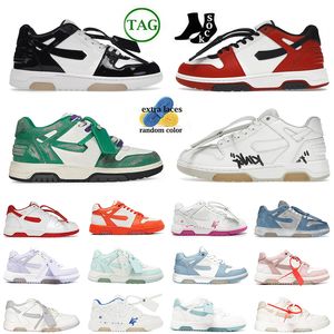 Out Of Office Designer Casual Chaussures Designers Sneakers Trainer Femmes Hommes Baskets OOO Low Tops Cuir Verni Noir Blanc Sports de plein air Mocassins à plateforme de luxe