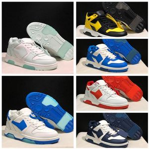 Uit kantoor low-top lederen tennisschoenen hardloopschoen lichtgewicht training schoenen mannen dames jongenslopers sneakers kingcaps store trainer loper dhgate