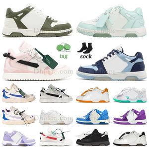 Out Of Office Lage Top Mid Top Casual Schoenen Designer Trainers Offes Zwart Wit Blauw Rood Vintage Kaki Leer Platform Wandelen Tennis Heren Dames OOO Loafers Sneakers