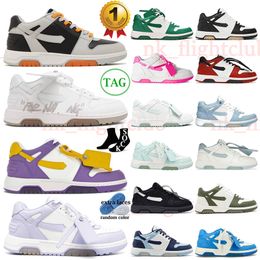 Out Of Office Low Top Offs OOO Luxe Femmes Hommes Blanc Skateboard Casual Sports de Plein Air Lows Tops Bleu Clair Bleu Marine Violet Plateforme Mocassins Vintage Flat Trainer 36-45