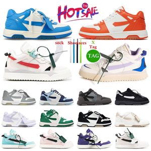 OFF-WHITE Out Of Office OOO Low Tops off white offwhite off whitesdesigner shoes 【code ：L】Fuera de las zapatillas de deporte de la oficina Diseñador Zapatos casuales Off Luxury