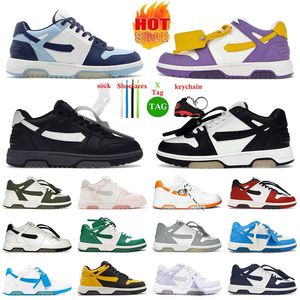 Des baskets hors bureau designers Offs Luxury Low Tops Platform Shoe for Walking Miners Pink White Khaki Blue Blue Red Mens Women Trainers avec Tag Dhgate