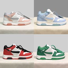 Out Of Office Sneakers Low Top Offs Basketball Chaussures Blanc Chaussures De Course Hommes Femmes Casual Chaussures Designer Bleu Clair En Plein Air Sneaker Formateurs Avec Box 453