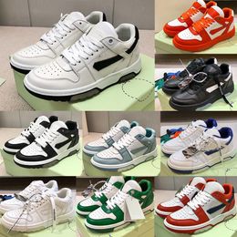 out off office Designer Casual schoenen Heren Damesmode Loopschoenen 30 MM Lage Tops Dames Basketbal Sneakers Zwart Wit Groen