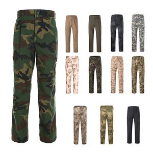 Pantalones tácticos Outdoo, ropa de combate BDU, camuflaje, bosque, caza, tiro, Camo, vestido de batalla, uniforme, NO05-010