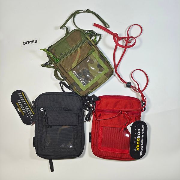 Al aire libre 19 bolsas de bolsas de utilidad rojo negro camufla