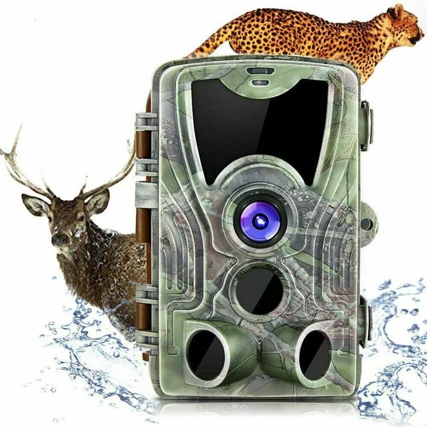 Outdoor 20MP 1080p HD Camera Camera Night Vision PO Video Surveillance Wildlife Trail IP66 Tips imperméables CAM 240422
