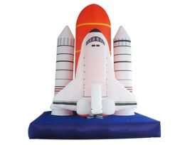 buitenactiviteiten 4m hoog gigantisch opblaasbaar ruimteschip space shuttle Raketmodel voor reclame6672452