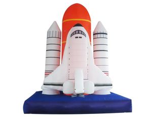 buitenactiviteiten 4m hoog gigantisch opblaasbaar ruimteschip space shuttle Raketmodel voor reclame6672452
