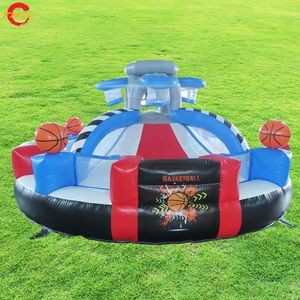 Activités de plein air 4x2.1m, tir de basket-ball, jeu de Sport gonflable, jeu de carnaval interactif, jouets à vendre