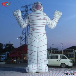 Buitenactiviteiten 8m 26ft Giant Halloween Decoratief opblaasbaar monster Frankenstein Mummy Character Model voor buitenevenement