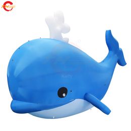 Actividades al aire libre, globo inflable gigante de delfín de 8m, globo de Animal marino, modelo de delfín inflable para decoración