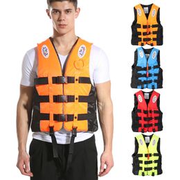 Gilet de sauvetage adulte extérieur ajusté de la flottabilité Suisse de survie en polyester gilet de sécurité avec bande réfléchissante 240425