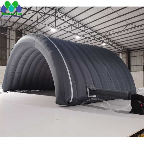 Publicidad al aire libre Túnel Túnel de arco inflable L6XW5X H2.7 m con impresión personalizada Sluyente GRATIS