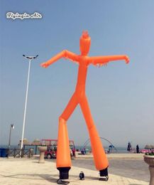 Outdoor Reclame Opblaasbare Sky danser 6m Hoogte Lucht Stuiterende Buis Man Met 2 Benen Voor Evenement Show1701756
