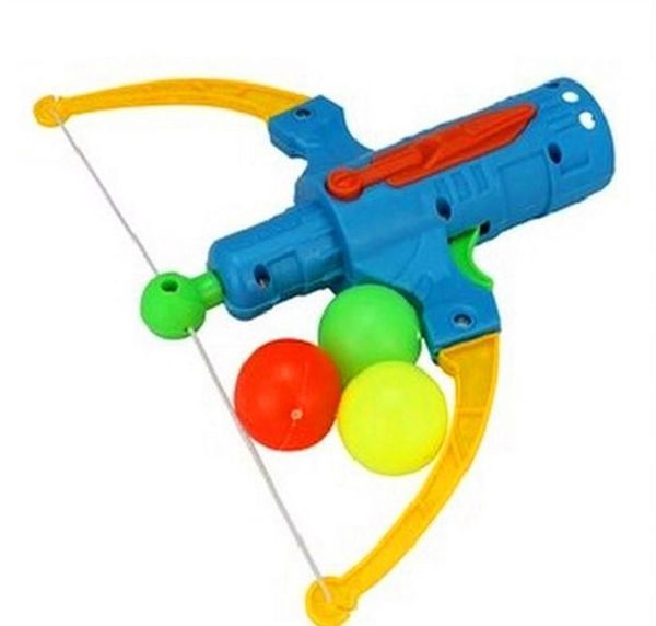 Tir à l'arc en plein air jouet cadeau balle fronde tennis en plastique chasse garçon table pistolet volant tir flèche enfants disque arc sport WmtHW Artks