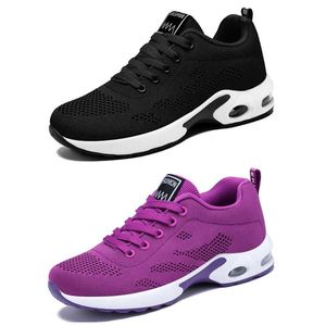 Les baskets de mode sportive extérieure sont des sports de semelle douce respirante pour femmes chaussures rose violet gai 108 676