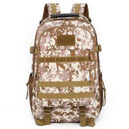 Sac d'extérieur camouflage tactique, sac à dos d'assaut, petit sac à dos étanche pour randonnée Camping chasse sacs de pêche XDSX1000