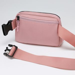 Sac de plein air partout sac de ceinture sport de plein air yoga taille luon sac femmes hommes gymnastique élastique réglable sangle fermeture éclair fanny pack