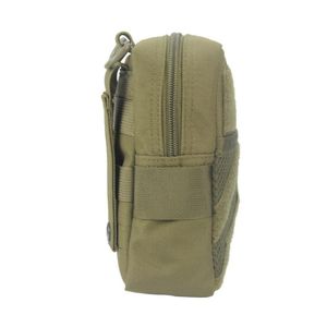 Outdoor tassen 1 pc tactische taille tas Duurzaam jacht accessoire rits pack