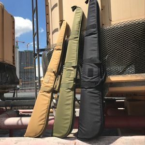 Sacs de plein air 125cm Sac de pistolet tactique Militaire Air Rifle Case Airsoft Chasse Armée Tir Bandoulière Sac à dos 230828