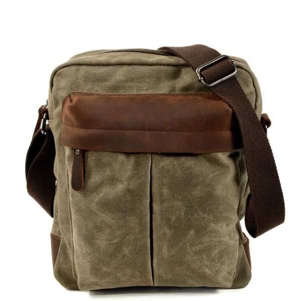 Bolsos al aire libre 2021, bolso de mensajero para hombre, bandolera, bolso de hombro multifuncional, bolso de mano Retro para la escuela, maletín con cremallera