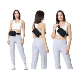 Bolsas al aire libre Mujeres Hombres Bolsa de cintura Gimnasio Elástico Correa ajustable Cremallera Fanny Pack