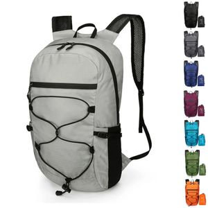 Sacs de plein air 20L léger portable pliable sac à dos étanche sac pliant sac ultraléger pour femmes hommes voyage randonnée 231024