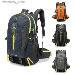 Outdoor Bags 30L-40L sacs à dos d'escalade imperméables hommes femmes sacs à dos de sports de plein air Camping randonnée sacs à dos sac de sport sac d'alpinisme Q231028