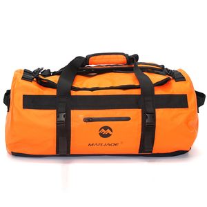 Outdoor Bags 30L90L Waterproof Kayak Duffel Bag Dry Saddle Luggage Storage Beach Rafting Motorcycle Travel Camping Swimming XA330Y 230619