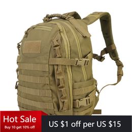 Outdoor Bags 35L 900Dgrande capacité homme militaire Pack Camping sac à dos militaire sac tactique armée Molle escalade sac à dos randonnée sacs de plein air 230921