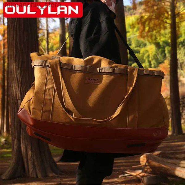 Outdoor Bags 50L/120L sac de rangement de Camping en plein air Super grande capacité sac à dos tente auvent accessoires cuisinière sacs de pique-nique sac à main Q231130