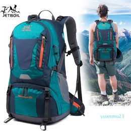 Sacs de plein air 50L sac à dos de sport sac d'alpinisme randonnée grande capacité pour hommes