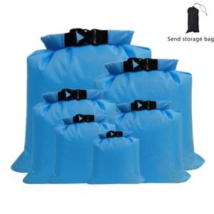 Sacs de plein air 6PCSset Taffetas Sac Étanche Natation Plongée Compression Stockage À Sec Pour Kayak Canotage Camping Porte-Vêtements 230619