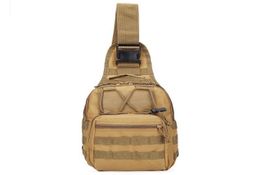 Sacs de plein air 9 couleurs 600D Sports épaule militaire Camping randonnée sac Camping chasse sac à dos utilitaire Chest3764934