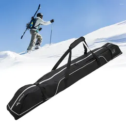 Sacs extérieurs Ajustement Sac de voyage de ski de 172 cm avec poignée durable pour l'équipement de snowboard