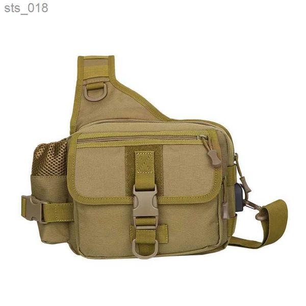 Sacs de plein air Toutes les saisons ManTactical Sac à bandoulière Armée Militaire Bandoulière Sac à bandoulière pour hommes Chasse en plein air Pêche Voyage Sac de poitrine étanche H24119