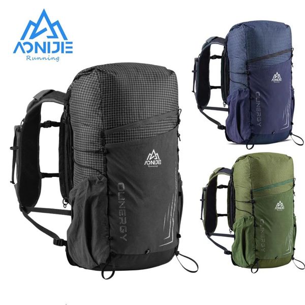 Sacs d'extérieur AONIJIE noir C9110 C9111 20L 30L sport course à dos tout-terrain sac à dos sac de voyage pour Trekking escalade Camping 2L sac d'eau 231124